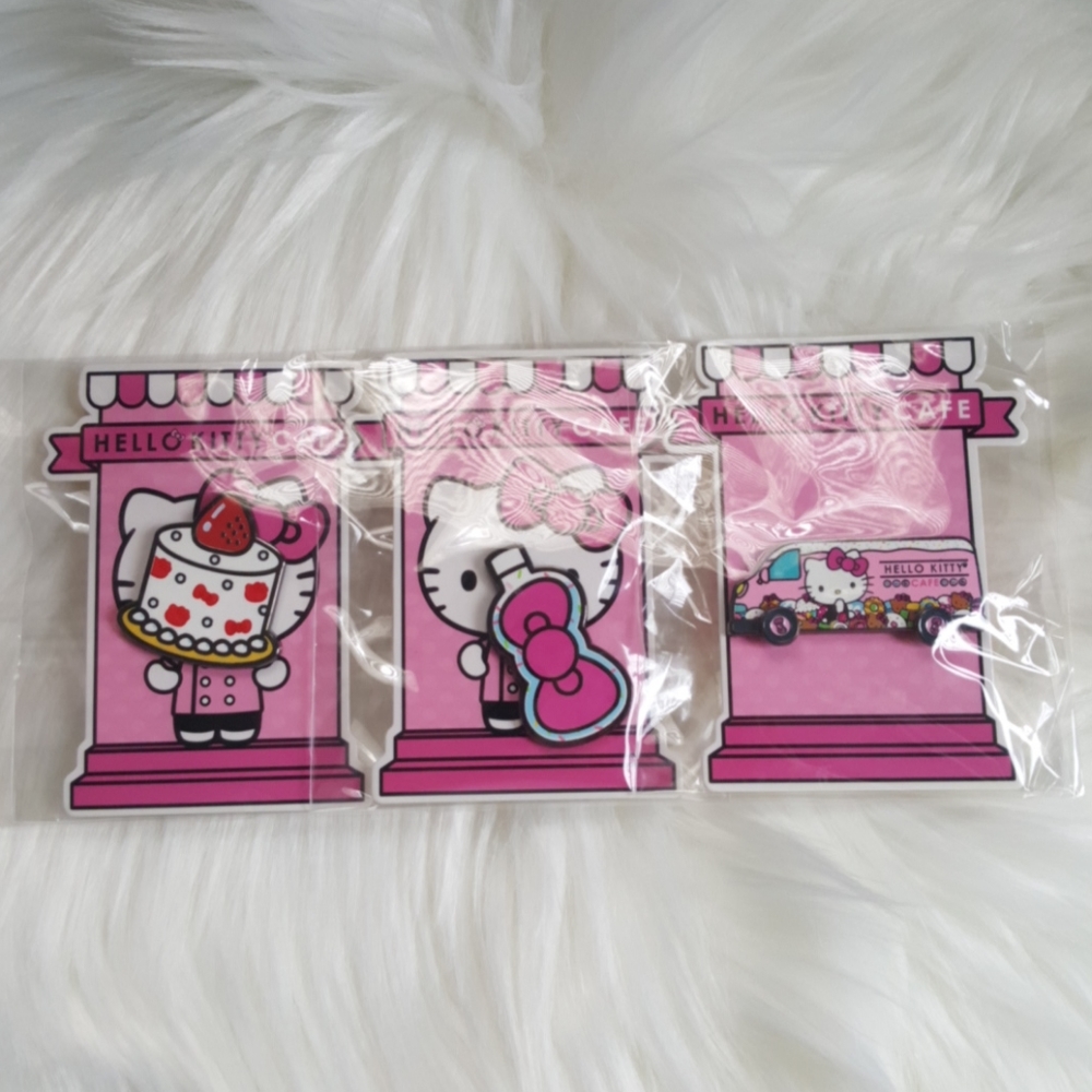 Hello kity cafe exclusive pins